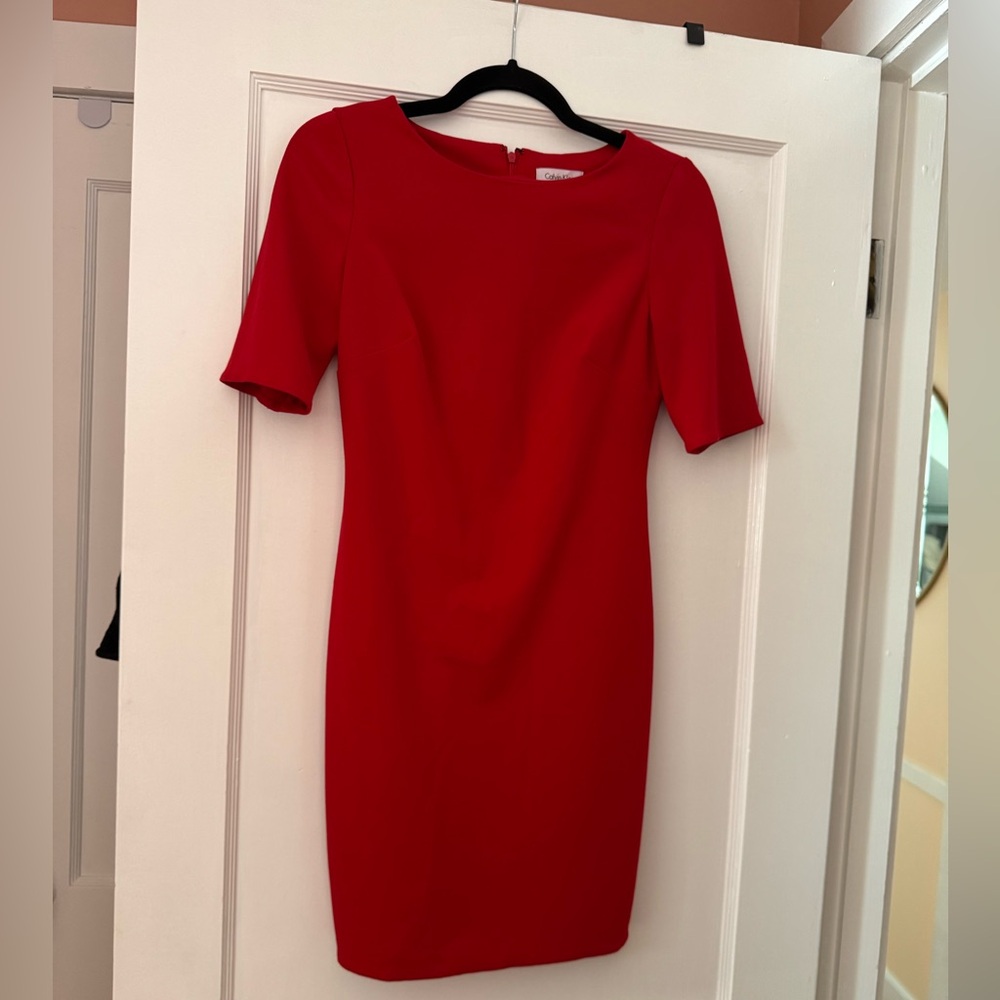 Calvin Klein Red Mini Dress